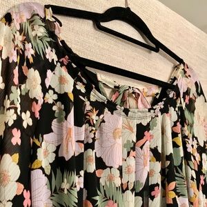 Floral Short Sleeve Dress
